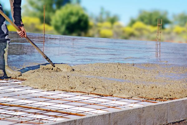 Cement Slab Laying in El Paso