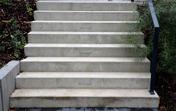 Poured Step Installation in El Paso
