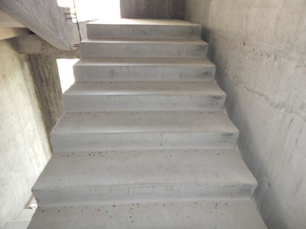Poured Stair Construction in El Paso