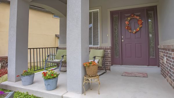 Porch Concrete Laying in El Paso
