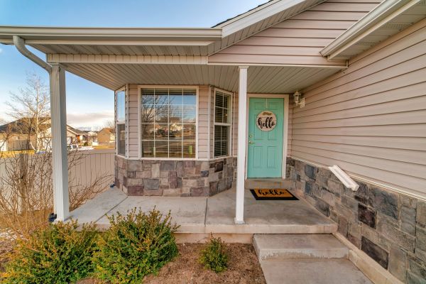 Porch Concrete Installation in El Paso