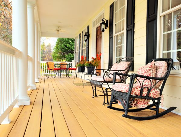 Front Porch Renovation in El Paso