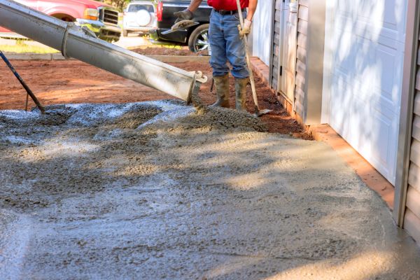 Driveway Slab Laying in El Paso
