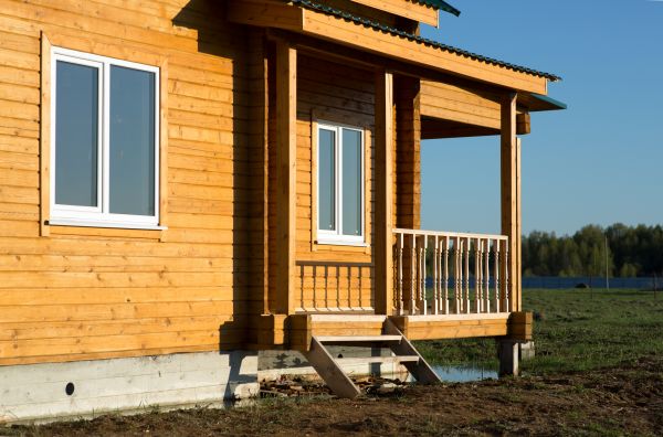 Cabin Footing Construction in El Paso