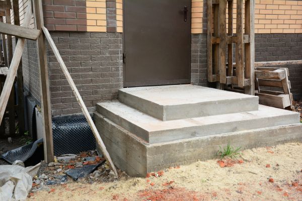 Cement Steps Construction in El Paso
