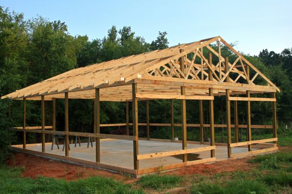 Barn Pad Installation in El Paso